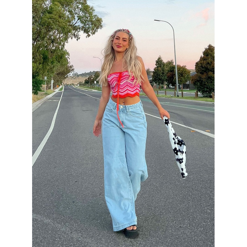 Parker Oversized Jeans Denim
