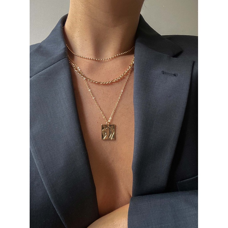 Picaso Necklace Set Gold