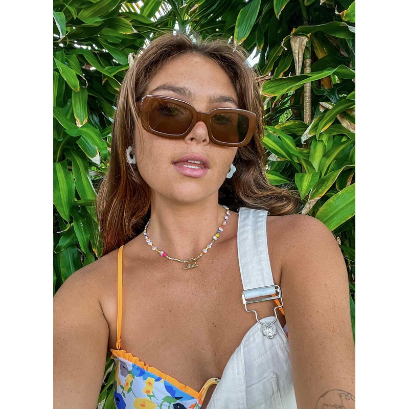 Alexis Sunglasses Dark Brown Eco