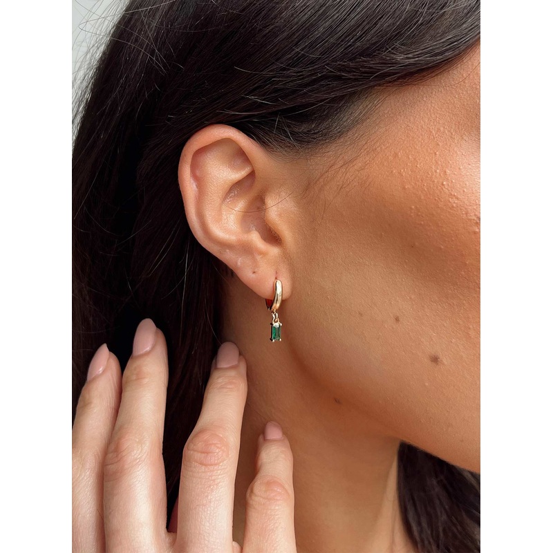 Bridgerton Earrings Green