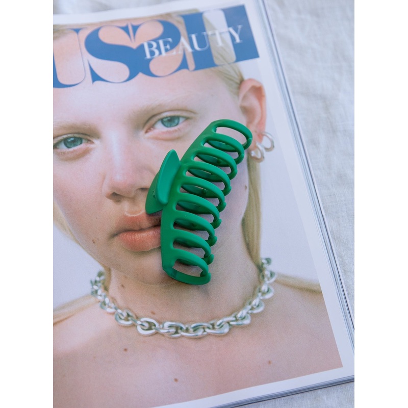 Watch Me Hair Clip Green