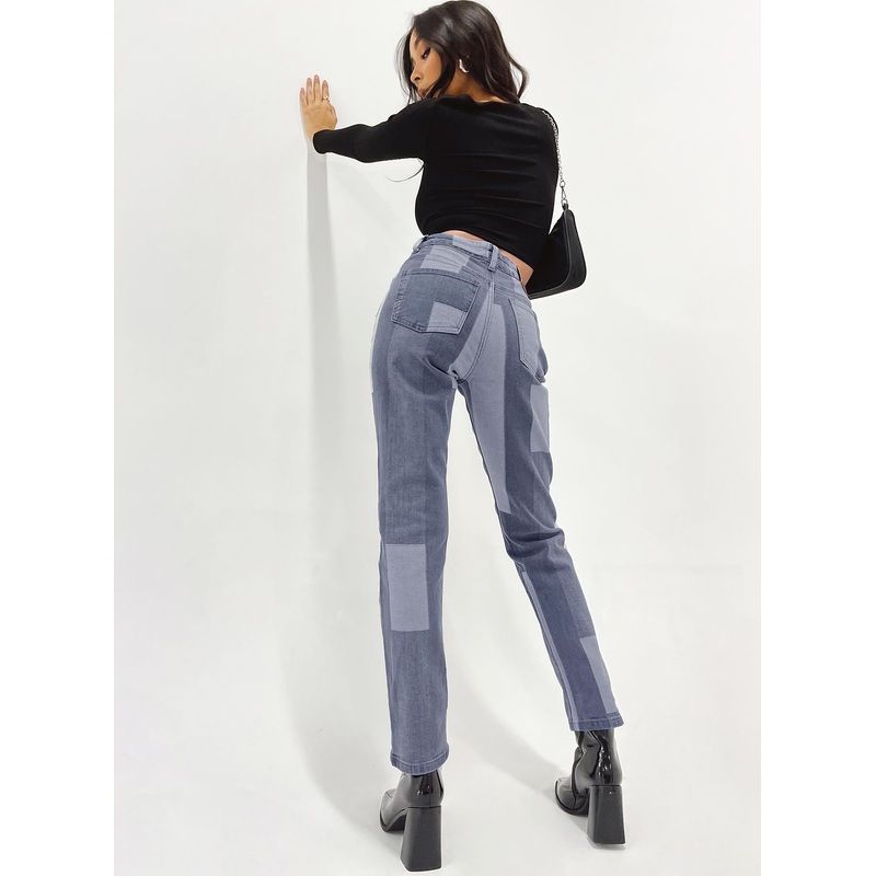 Zahra Denim Jeans Black