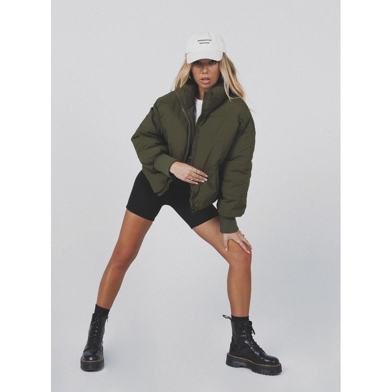 Abe Puffer Jacket Khaki
