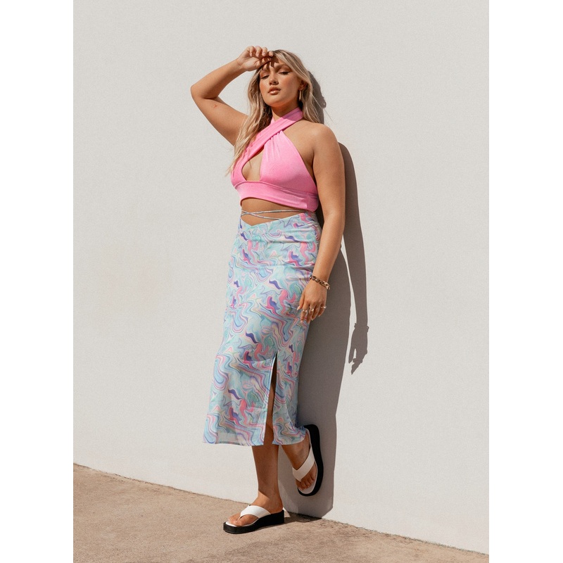 Aliana Midi Skirt Multi