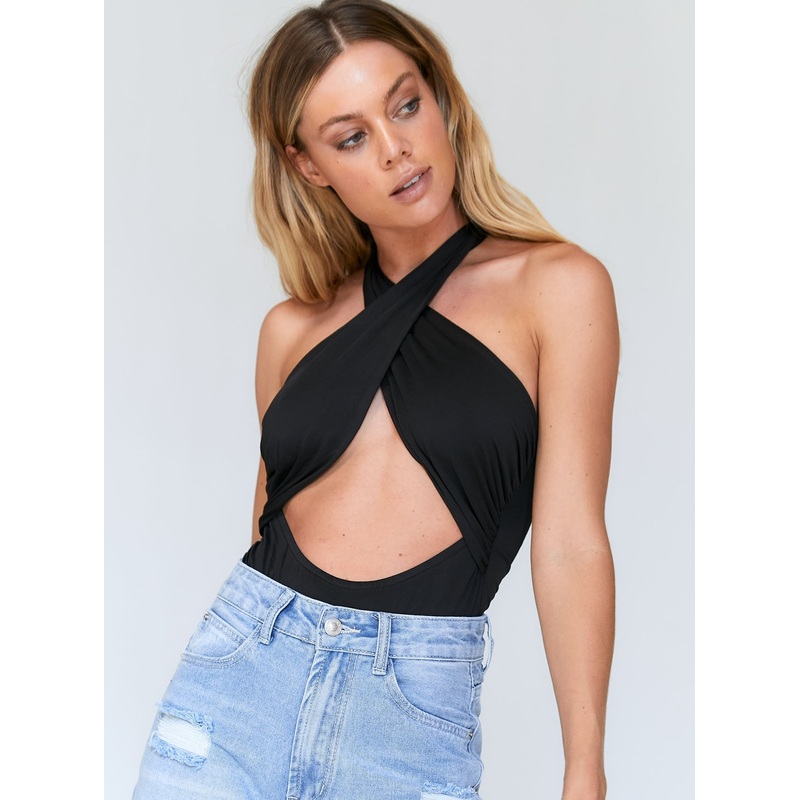 Anastasia Bodysuit Black