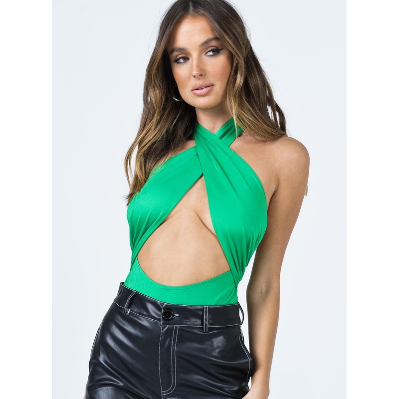 Anastasia Bodysuit Green