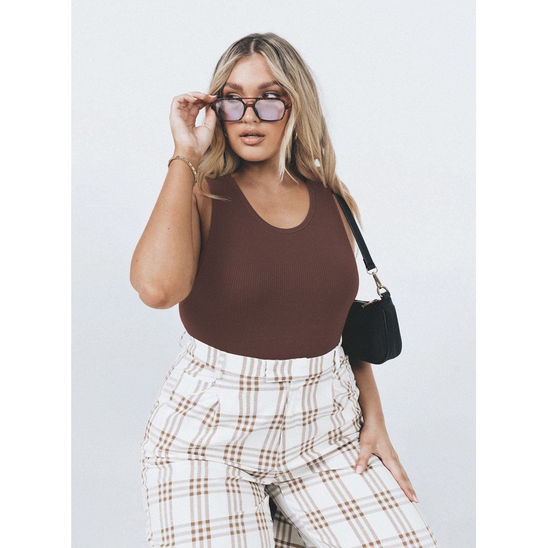 Grace Tank Top Brown