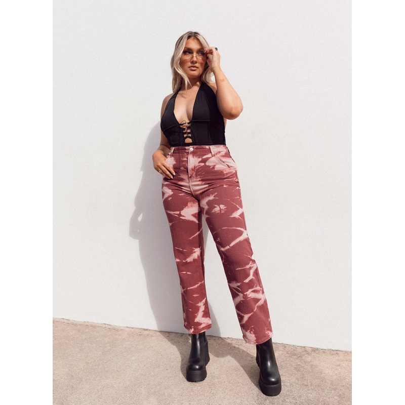James Denim Jeans Red
