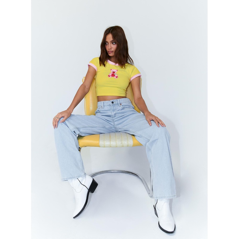 Motel Parallel Jeans Super Light Wash