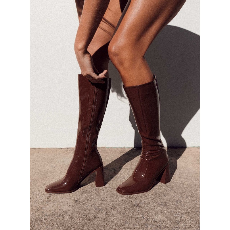 The Jessa Boots Choc Brown