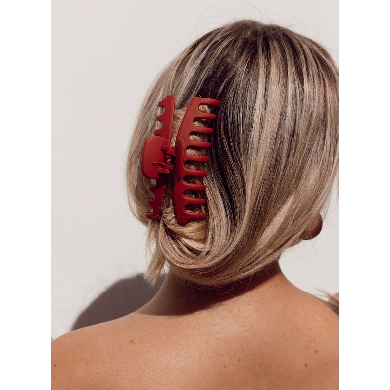 Watch Me Hair Clip Red