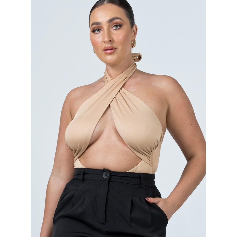 Anastasia Bodysuit Beige