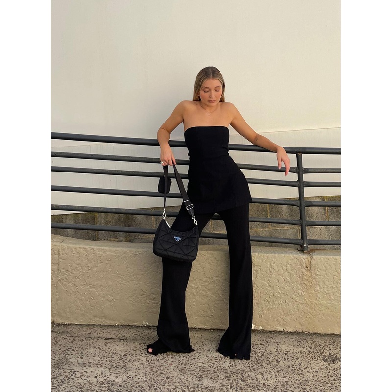 Anderson Strapless Top Black