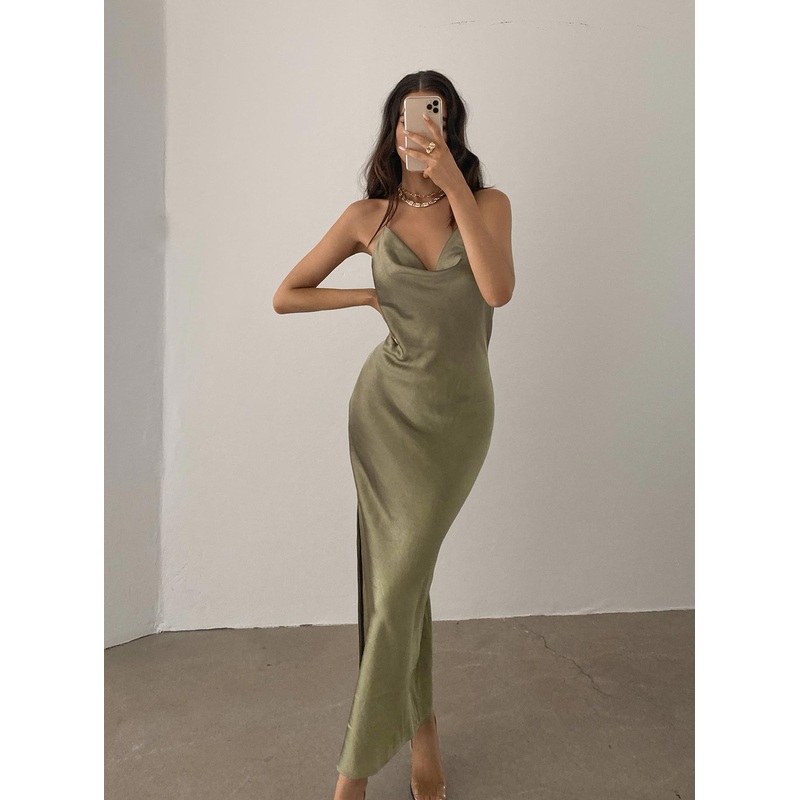 Alissa Midi Dress Green
