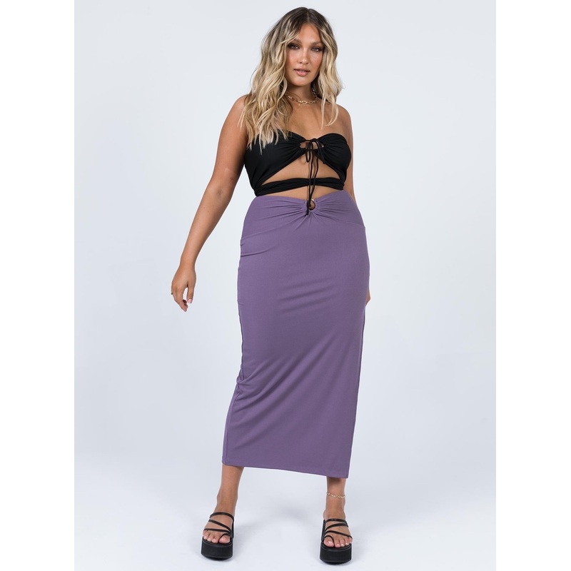 Baseline Maxi Skirt Purple