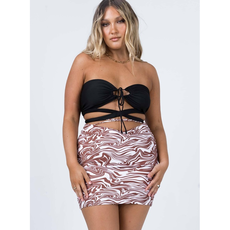 Hunter Mini Skirt Zebra