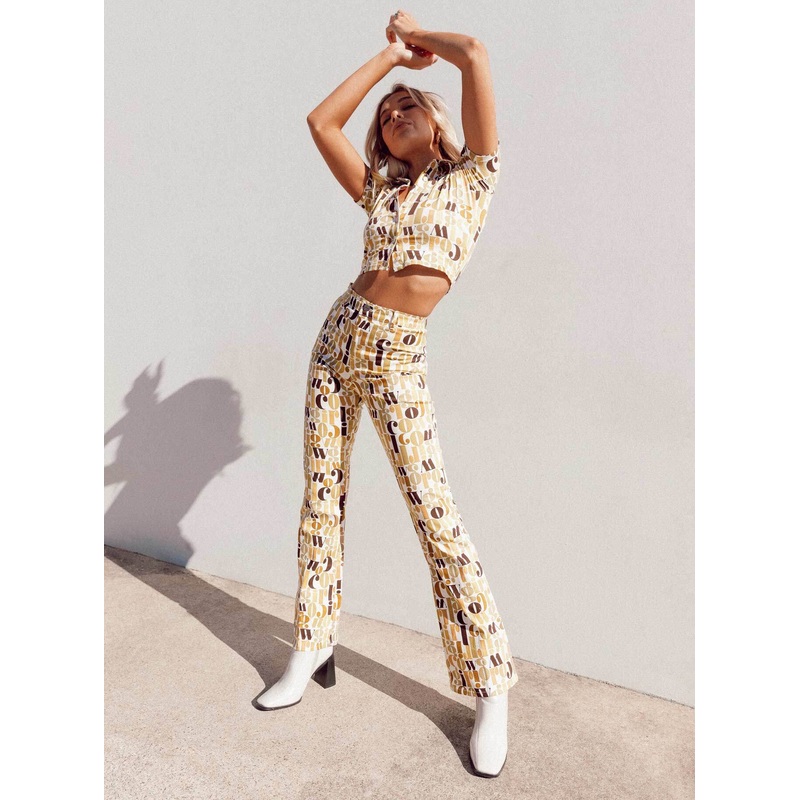 Motel Zoven Trouser Cowgirl Brown