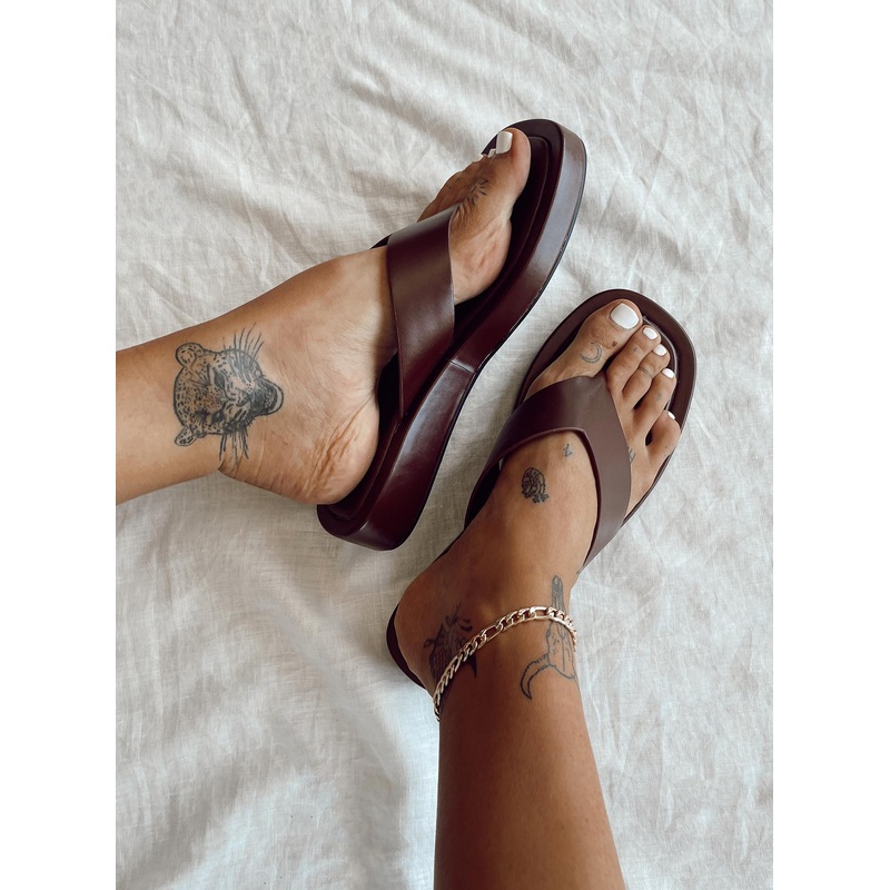 Tampa Sandals Brown