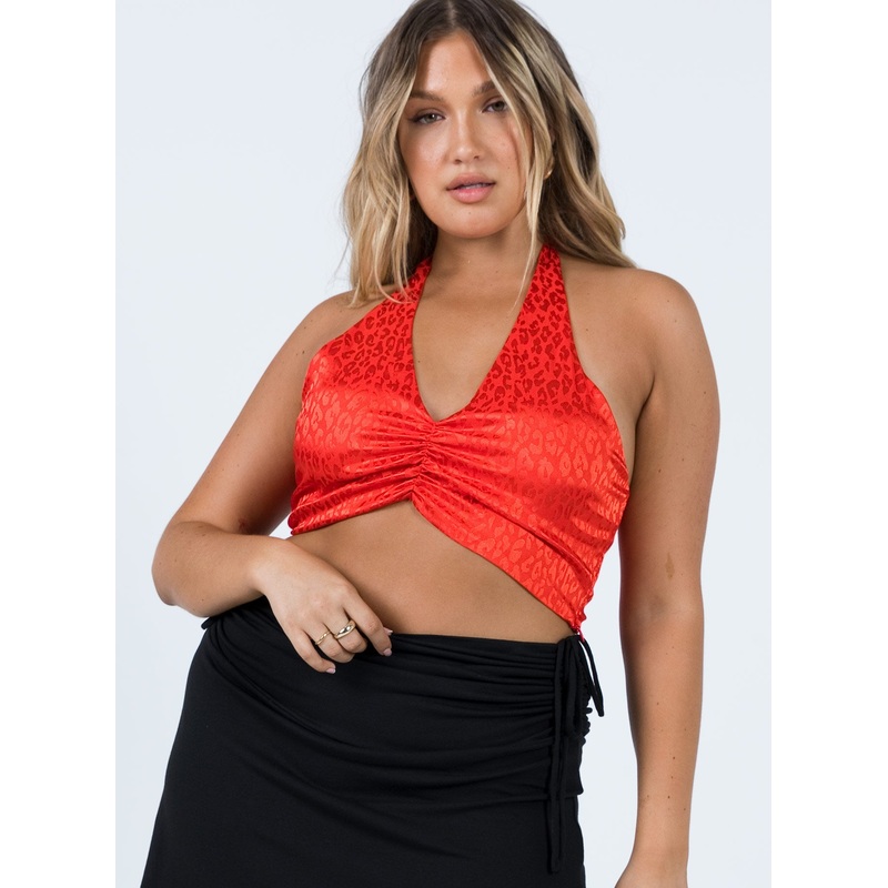 Aliza Top Red