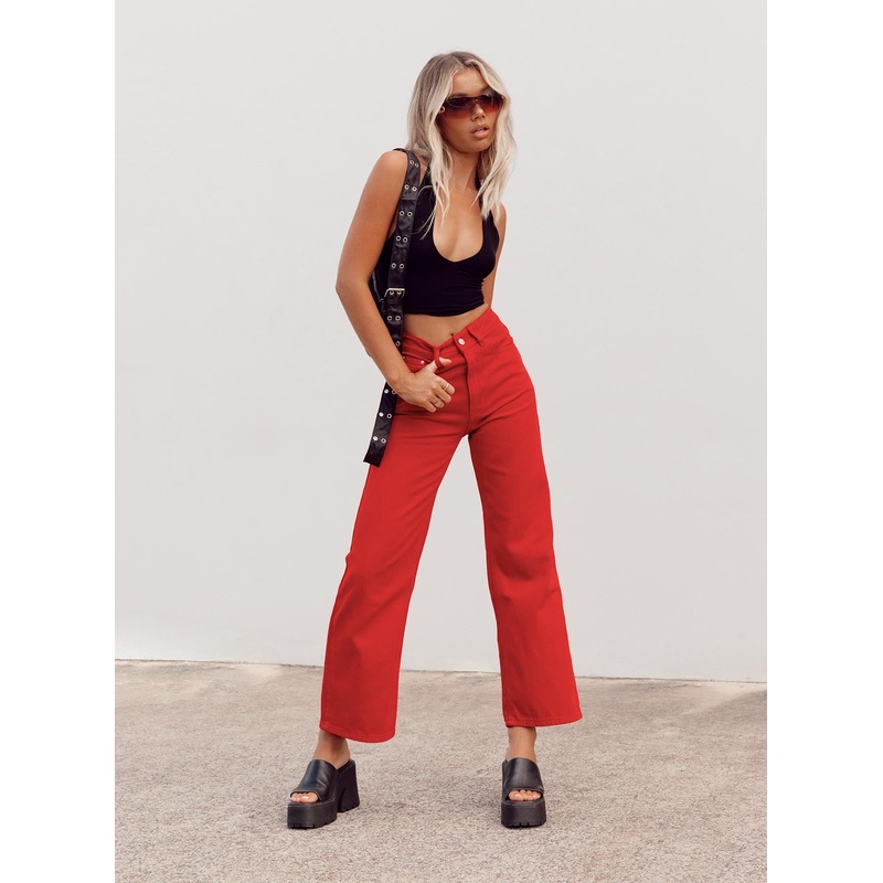 Denver Denim Jeans Red