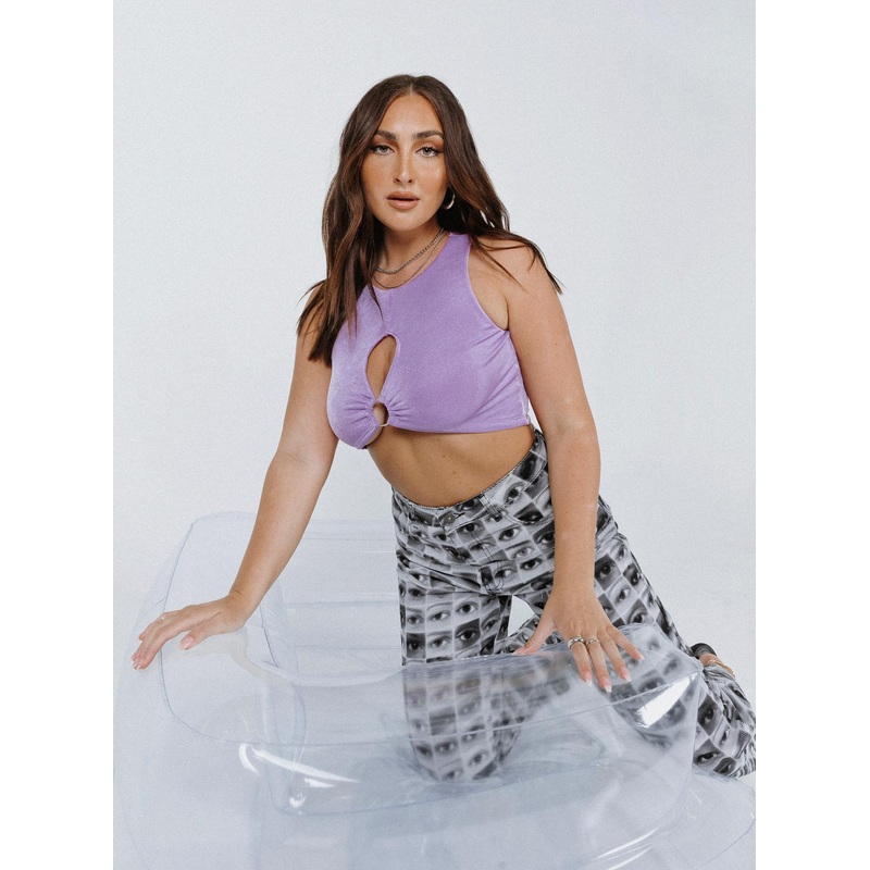 Erika Top Purple