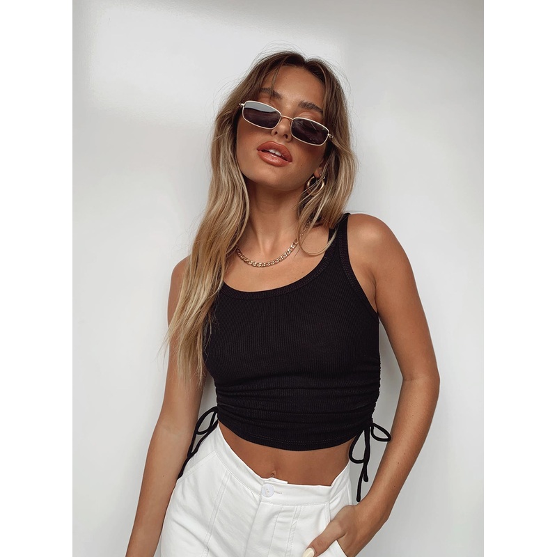 Organic Madelyn Top Black