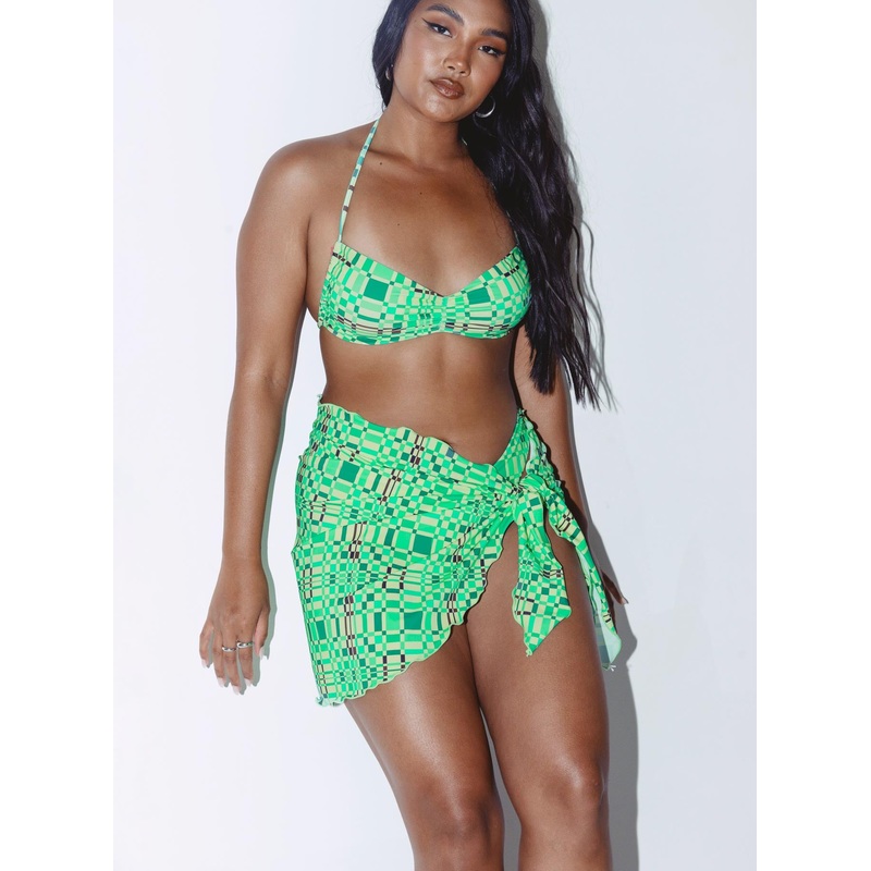 Paradise Sarong Green Multi