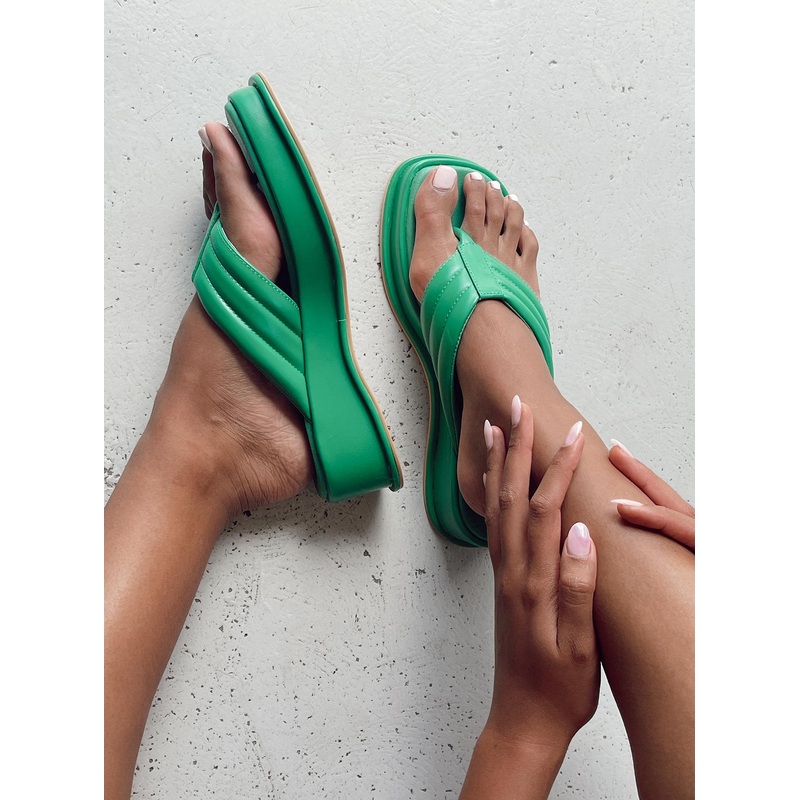 Pump It Up Platforms Apple Green