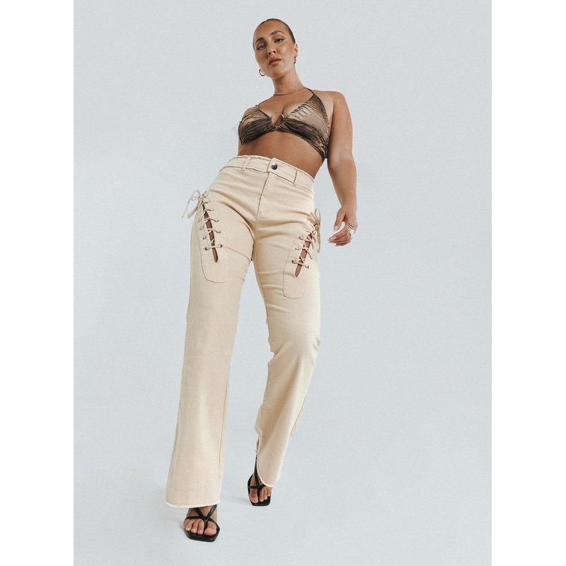 Selina Pants Beige