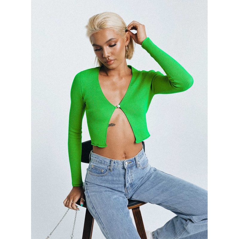 Vineyard Cardigan Green