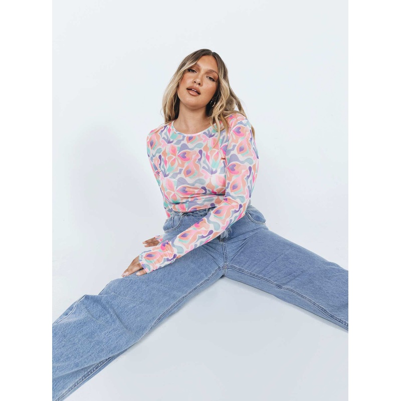 Lucas Long Sleeve Top Multi
