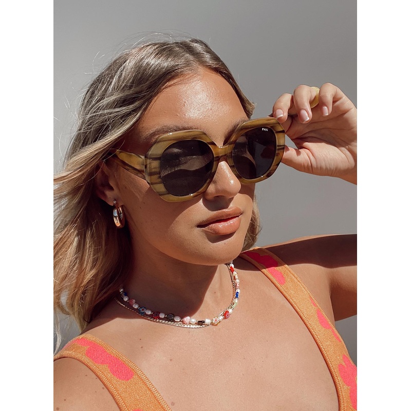 Own It Sunglasses Tiger Eyes
