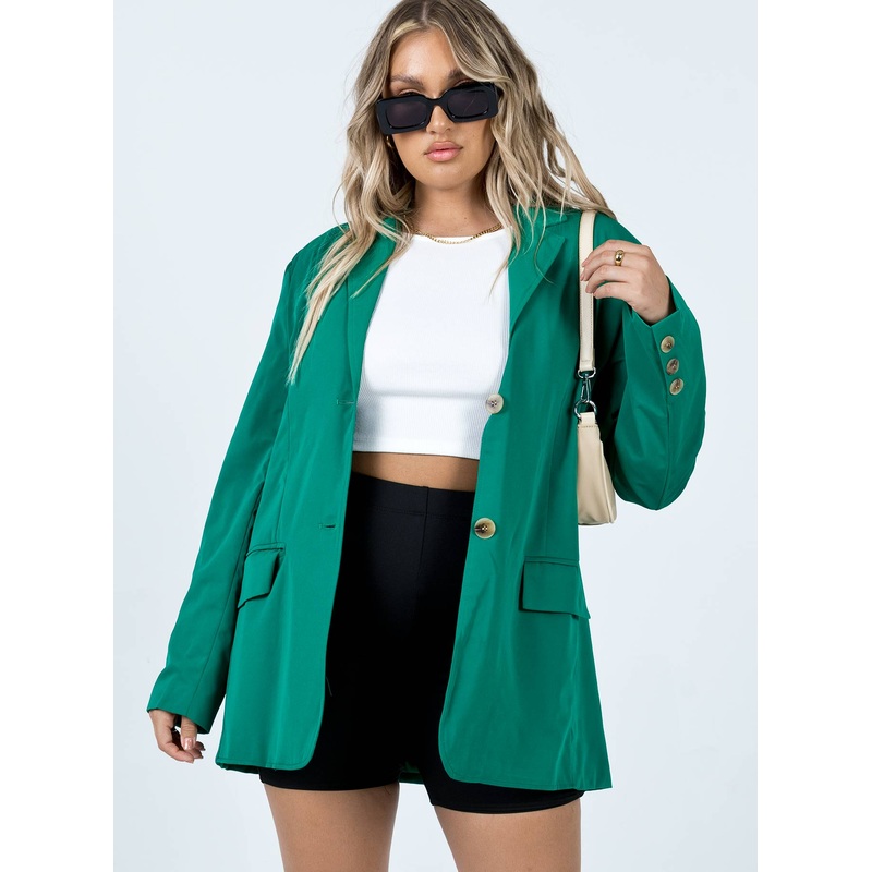 Spring Issue Blazer Green
