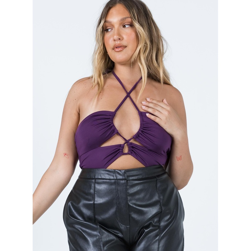Stevie Bodysuit Purple