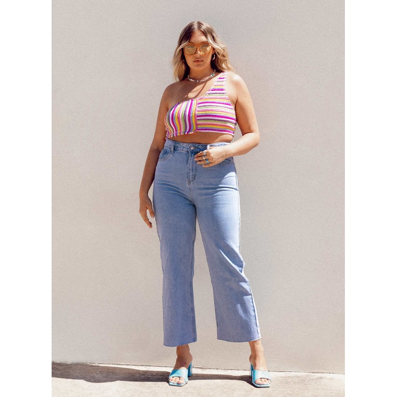 Tokoyo Dreaming Straight Leg Denim Jeans
