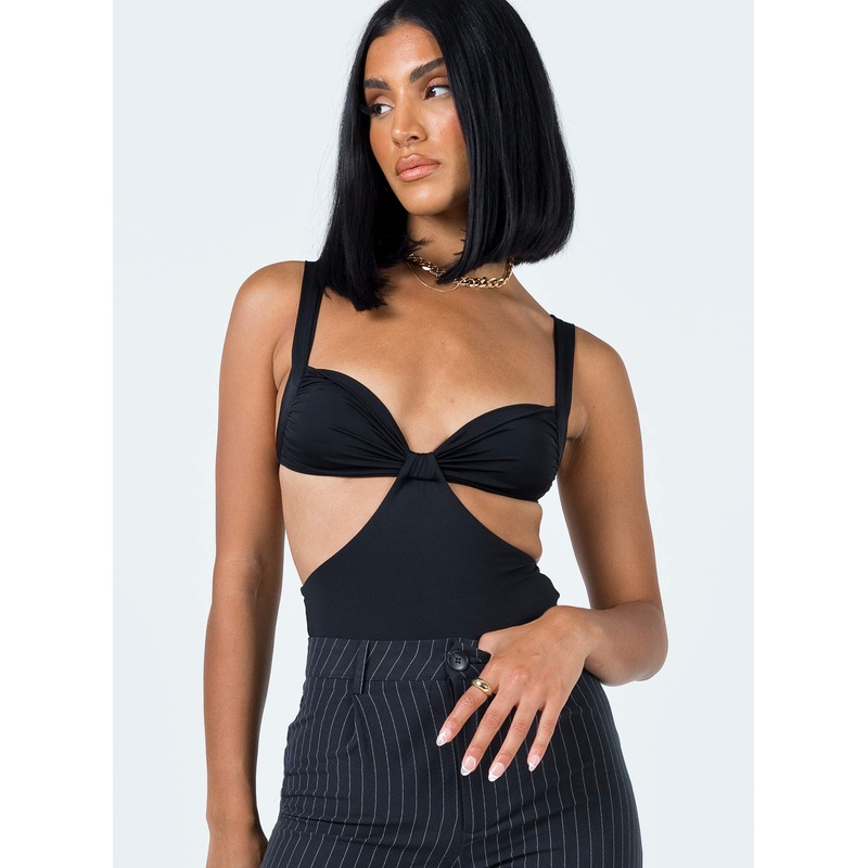 Vega Bodysuit Black