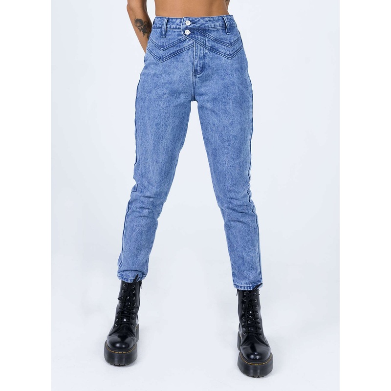 Vernazza Yolk Detail Denim Jeans