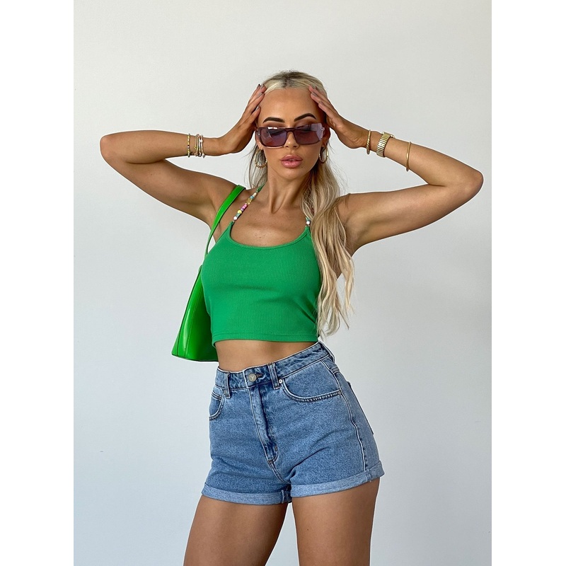 Abrand LA Blues High Relaxed Fit Shorts