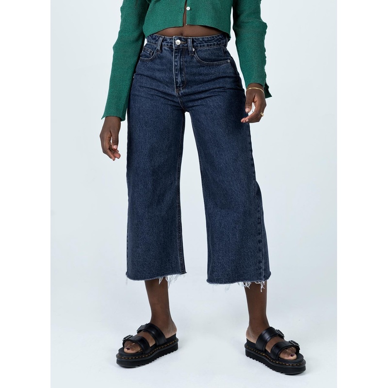 Andalusia Wide Leg Denim Jeans