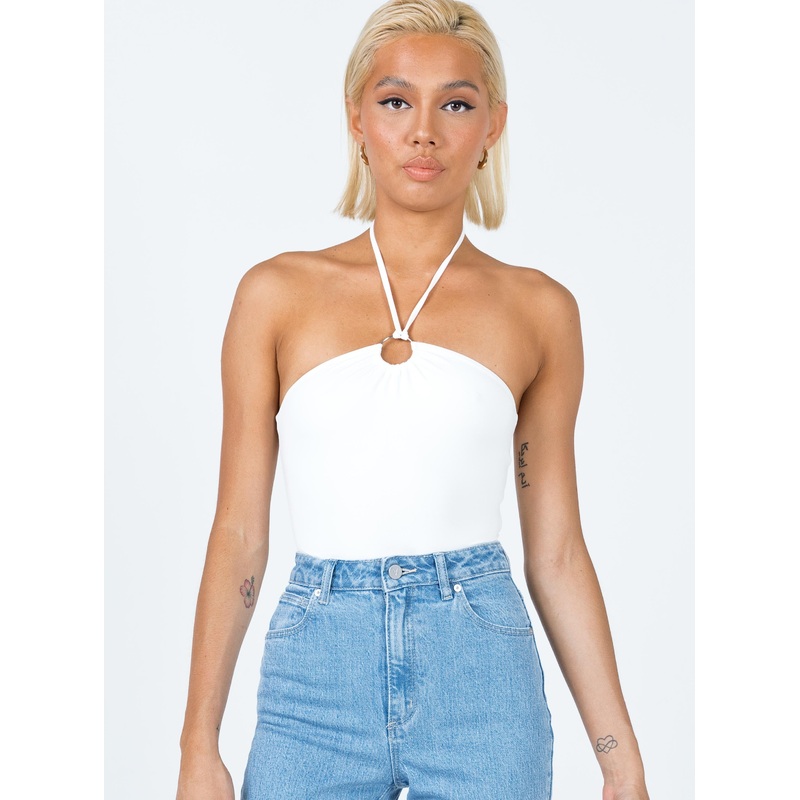 Dayton Bodysuit White