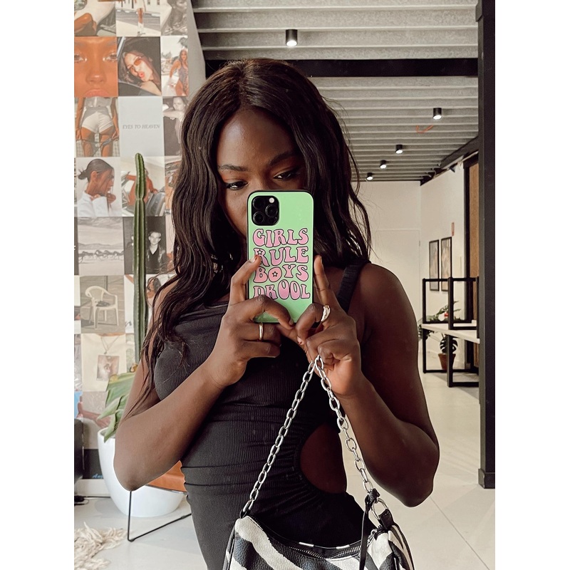 Girls Rule iPhone Case Multi