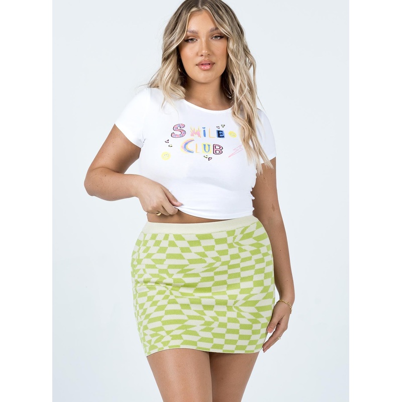Renata Mini Skirt Green