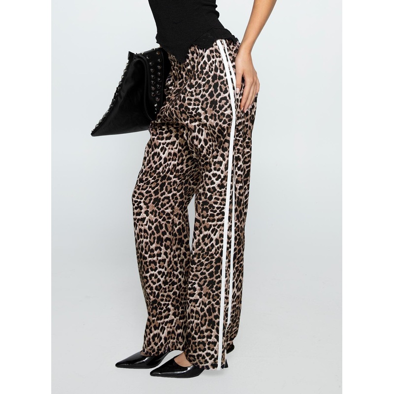 Buzzer Track Pants Leopard