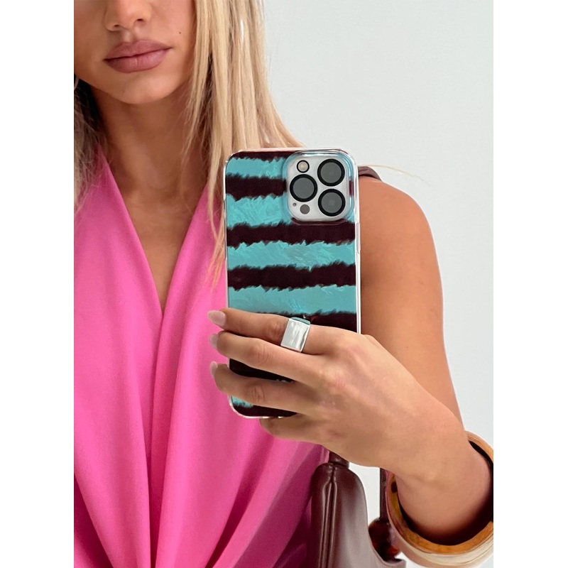 Easten Iphone Case Blue Stripe