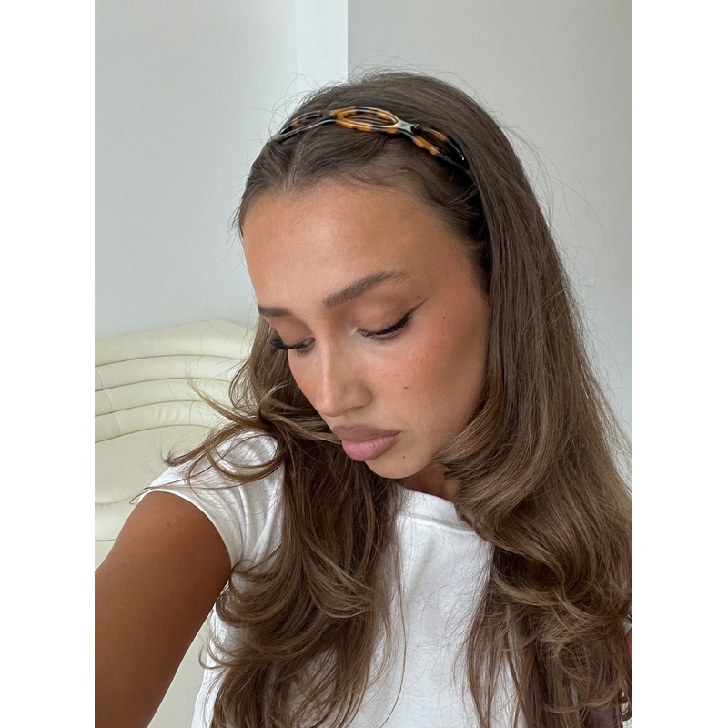 Slow Dance Headband Dark Tort